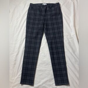 Calvin Klein Plaid Pants - Black and Gray